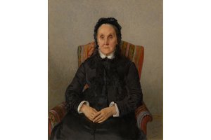 Портрет Александры Даниловны Третьяковой 1878г